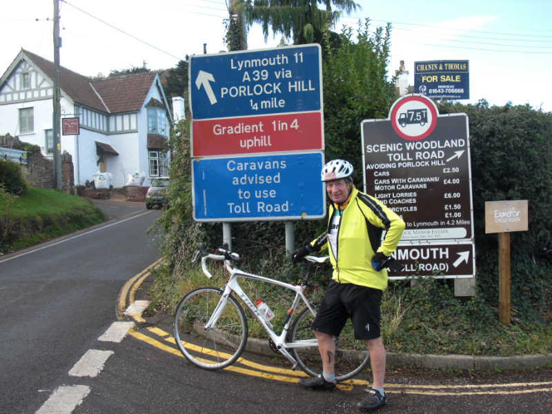 To Porlock Hill or not!